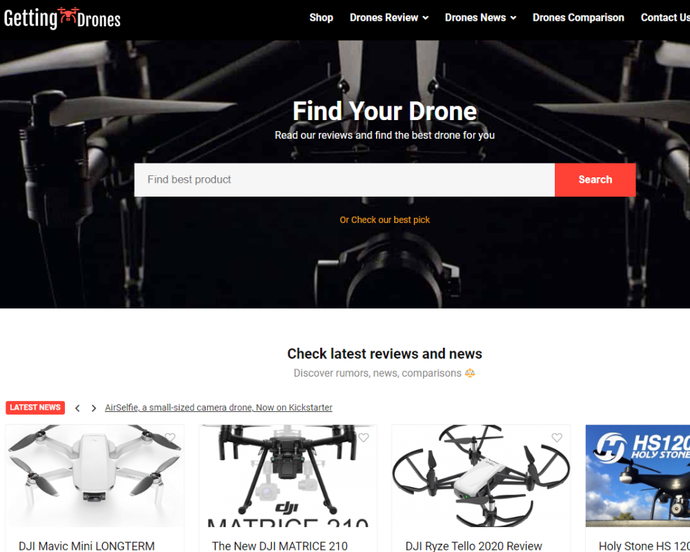 getting drone buying drones online